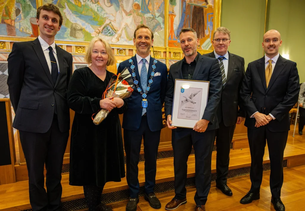 Fra en utstilling i Haugesund Billedgalleri